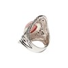 Bague 'Salvia' Rhodochrosite 4,50ct et Argent Massif 925/1000 - vue V3