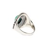 Bague 'Espadaña' Turquoise 0,29ct et Argent Massif 925/1000 - vue V3