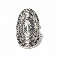 Bague 'Moringa' Argent Massif 925/1000