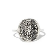 Bague 'Camelia' Argent Massif 925/1000