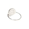 Bague 'Camelia' Argent Massif 925/1000 - vue V3