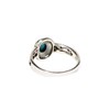 Bague 'Damiana' Turquoise 0,10ct et Argent Massif 925/1000 - vue V3