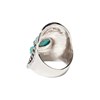 Bague 'Cidrón' Turquoise 2,70ct et Argent Massif 925/1000 - vue V3