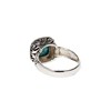 Bague 'Cardenal' Turquoise 3,10ct et Argent Massif 925/1000 - vue V3