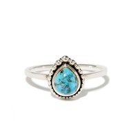 Bague 'Shushupe Turquoise' Argent 925