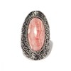 Bague 'Cupey' Rhodochrosite 11,70ct et Argent Massif 925/1000 - vue V1