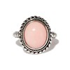 Bague 'Coatlicue Pink Opale' Argent 925 - vue V1