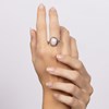 Bague 'Totora' Opale rose 2,70ct et Argent Massif 925/1000 - vue V2