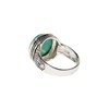 Bague 'Romero' Malachite 6,70 et Argent Massif 925/1000 - vue V3