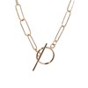 Collier fermoir en T Colomba - vue V2