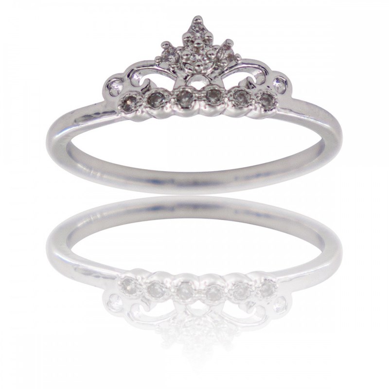 Bague Femme Rhodium REINA