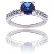 Bague Femme Rhodium POLA