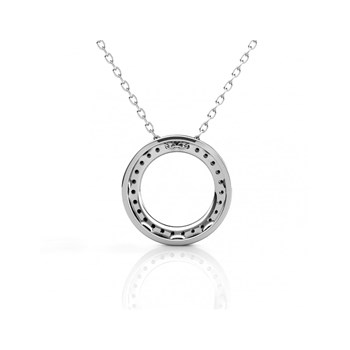 Ophir hanger - Zilver en kristal