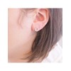 Boucles d'oreilles Ophir - Argenté et Cristal - vue V2