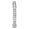 Boucles d'oreilles 'Ma Chérie' Or blanc et Diamant - vue V3