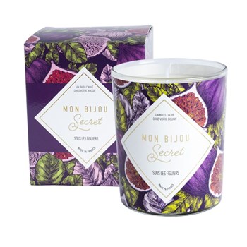 Bougie Bijou Zilveren halsketting - Sous les figuiers geur - 40u