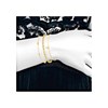 Lot de 3 bracelets SC Bohème en Acier Finement doré orné de cristaux scintillants - vue V3