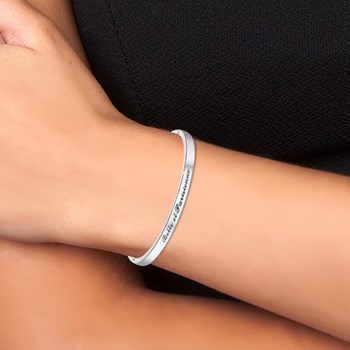 Belle et Parisienne - SC Crystal armband in verzilverd gerhodineerd staal
