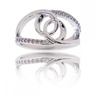 Bague Femme Rhodium ORTEA