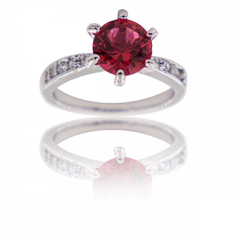 Bague Femme Rhodium ALCOR