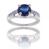 Bague Femme Rhodium JUZA