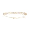 Bracelet chaine Or Jaune 'Launceston' Diamants 0,42 carat et Améthyste 2,8 carat - vue V4