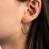 Boucles d'oreilles créoles Or jaune - vue V2