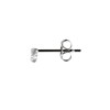 Boucles d'oreilles 'Petits Ronds' Or blanc - vue V3