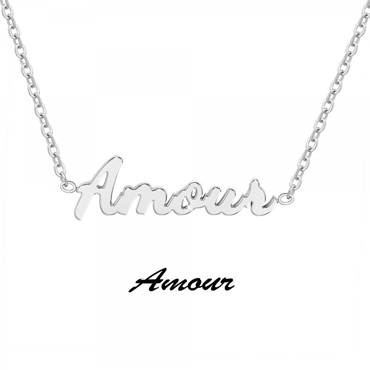 Amour - Collier à message - vue 3