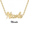 Nicole - Collier prénom - vue V3