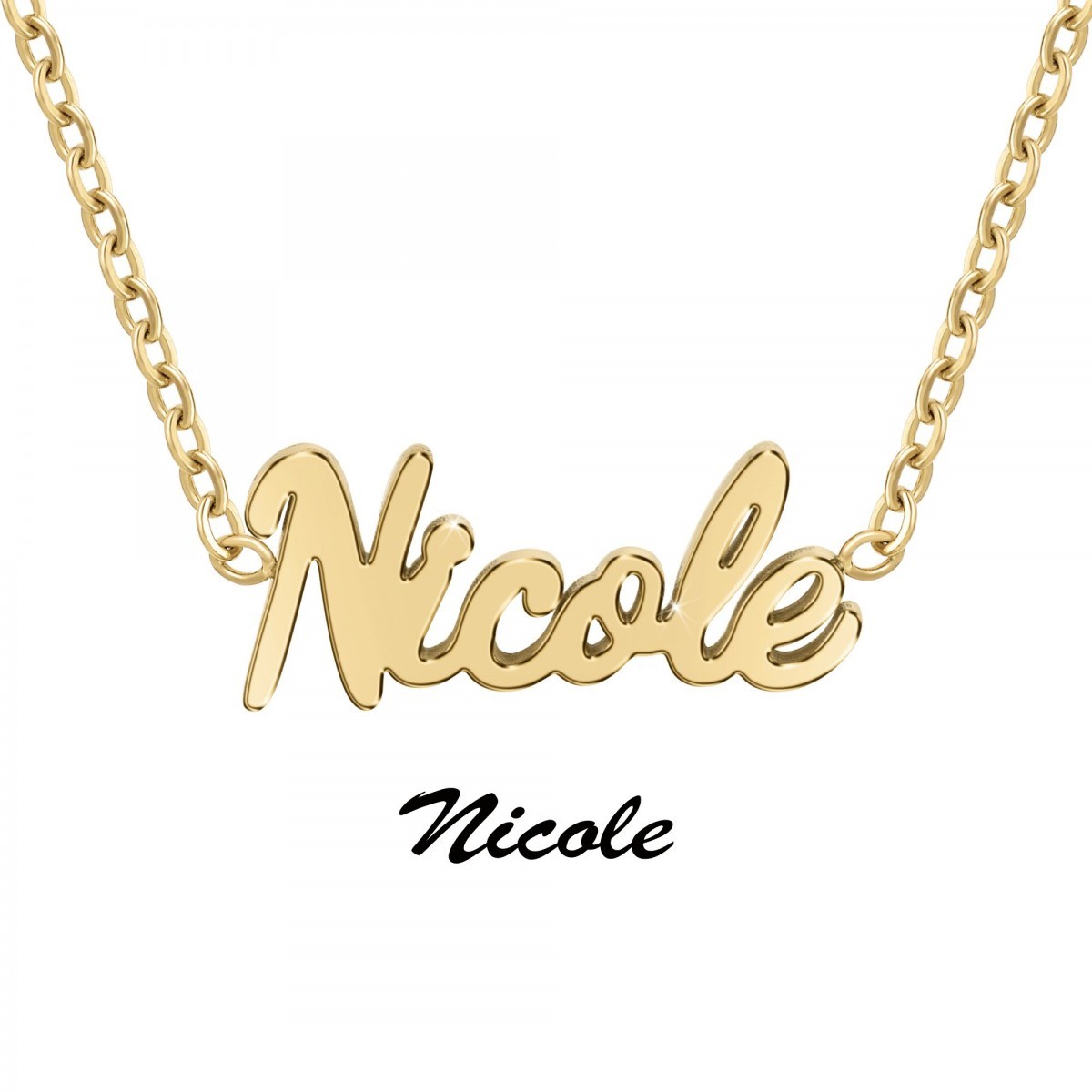 Nicole - Collier prénom - vue 3