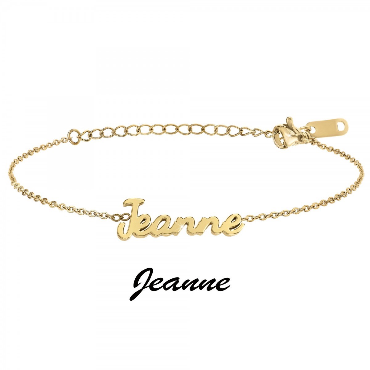 Jeanne - Bracelet prénom - vue 3