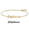 Stéphanie - Bracelet prénom - vue V3