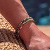 Bracelet Lumia en pierres naturelles Turquoise Africain - vue V2