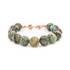 Bracelet Kamelia en pierres naturelles Turquoise Africain - vue V1