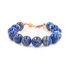 Bracelet Kamelia en pierres naturelles Lapis-lazuli - vue V1