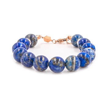 Bracelet Kamelia en pierres naturelles Lapis-lazuli