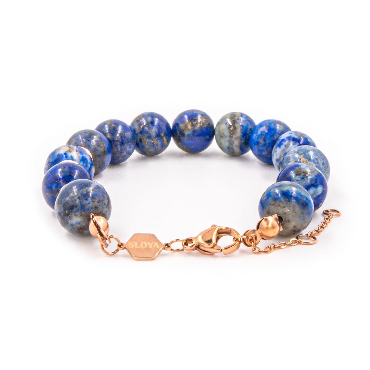 Bracelet Kamelia en pierres naturelles Lapis-lazuli - vue 4