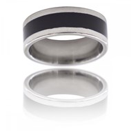 Bague Anneau Homme Acier SIRIUS