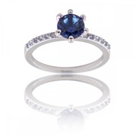 Bague Femme Rhodium BETA