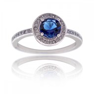 Bague Femme Rhodium ISIDA