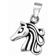 Collier cheval en argent 925/1000