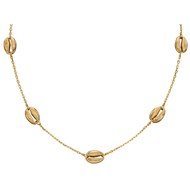 Collier coquillages en Or 375/1000
