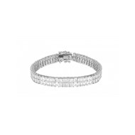 Bracelet Mathilde - Argenté et Cristal