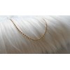 Bracelet chaîne perles -Plaqué or - vue V3