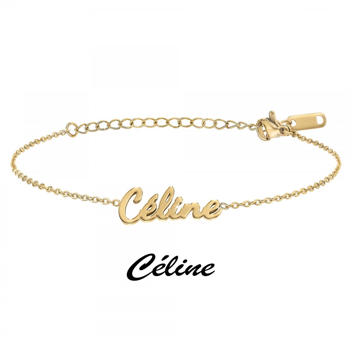 Céline - Bracelet prénom Celine - vue 3