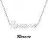 Romane - Collier prénom Roxane - vue V3