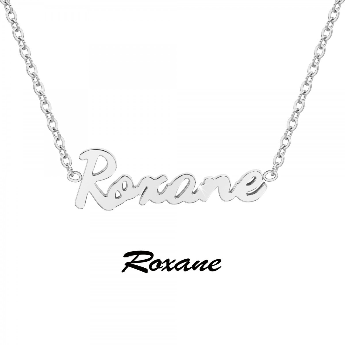 Romane - Collier prénom Roxane - vue 3