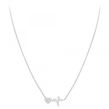 SC Kristallen hart ketting