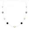 Collier SC Crystal décoré de perles scintillantes - vue V1